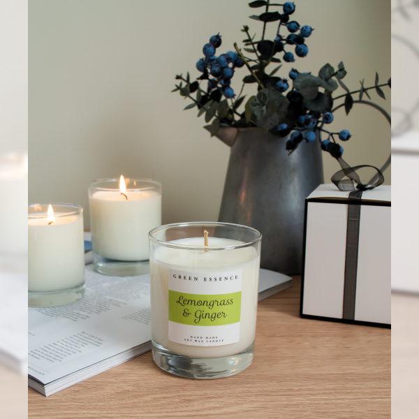 Lemongrass and Ginger Candle - Image 2